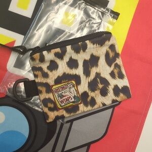 WTAPS - Leopard Print Pouch Wallet